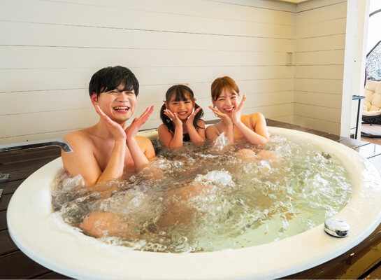 ワンちゃんと泊まれるグランピング客室