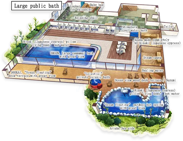 Large public bath