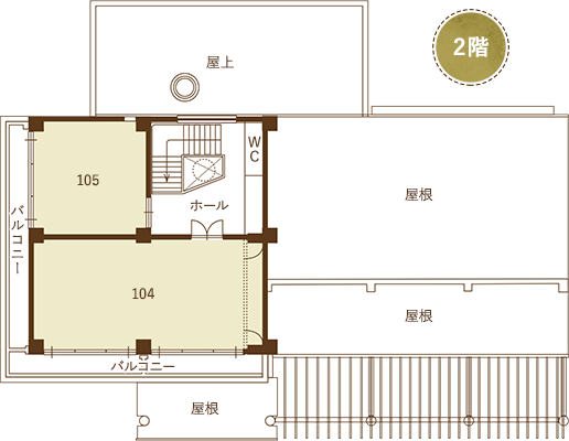 2F間取り図