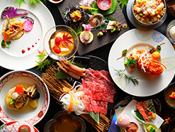 「一番人気!」<飲み放題付>【おすすめグルメ】長崎県産牛とズワイ蟹しゃぶしゃぶで冬の味覚を満喫!